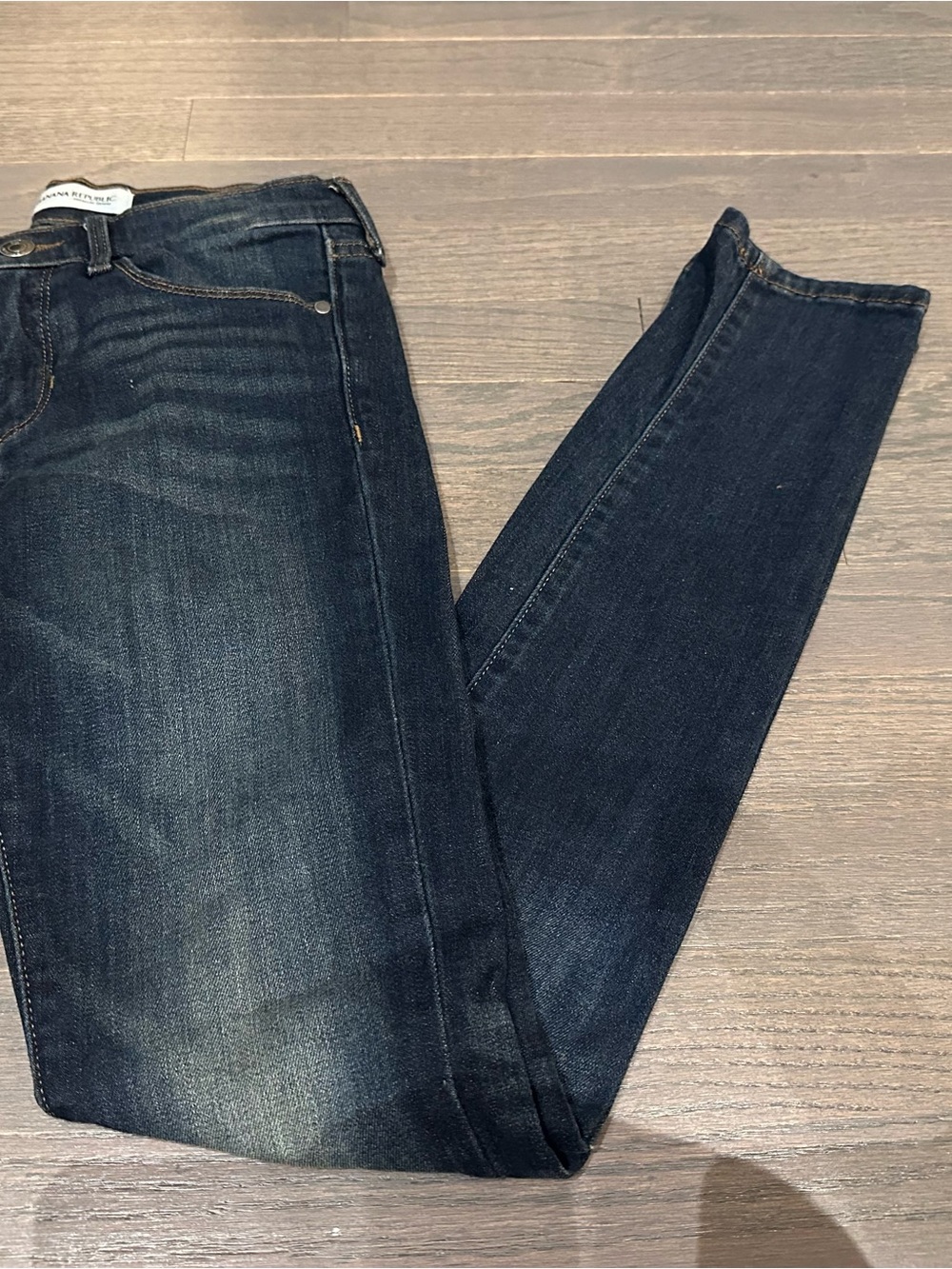Banana Republic Women's Dark Blue Skinny Jeans 25 Petite